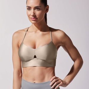 MICHI Gold Medusa Bra, Medium